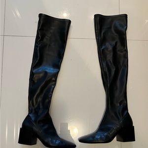 Zara OVER THE KNEE TALL BOOTS